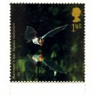 Animals on Stamps - Natterers Bat 1st Class Royal Mail Stamp NHM at Face Value
