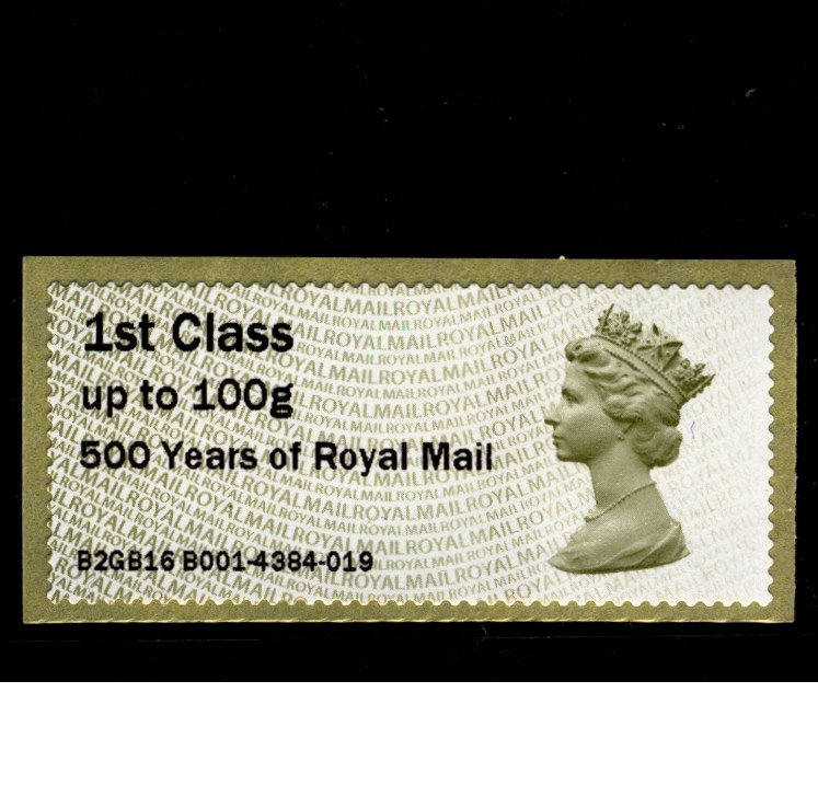 I Will Mail You This Special Royal Mail 500 Post & Go Stamp on Pillar Box Postcard