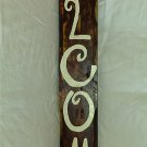 Rustic Reclaimed Wood Welcome Sign