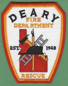 DEARY IDAHO FIRE RESCUE PATCH