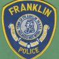 FRANKLIN MASSACHUSETTS POLICE PATCH