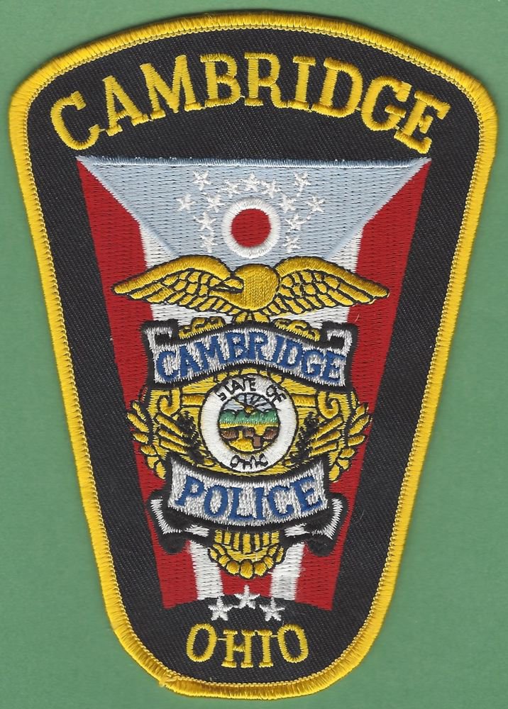 CAMBRIDGE OHIO POLICE PATCH