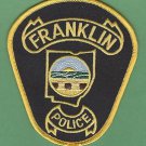 FRANKLIN OHIO POLICE PATCH
