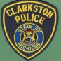 CLARKSTON MICHIGAN POLICE PATCH