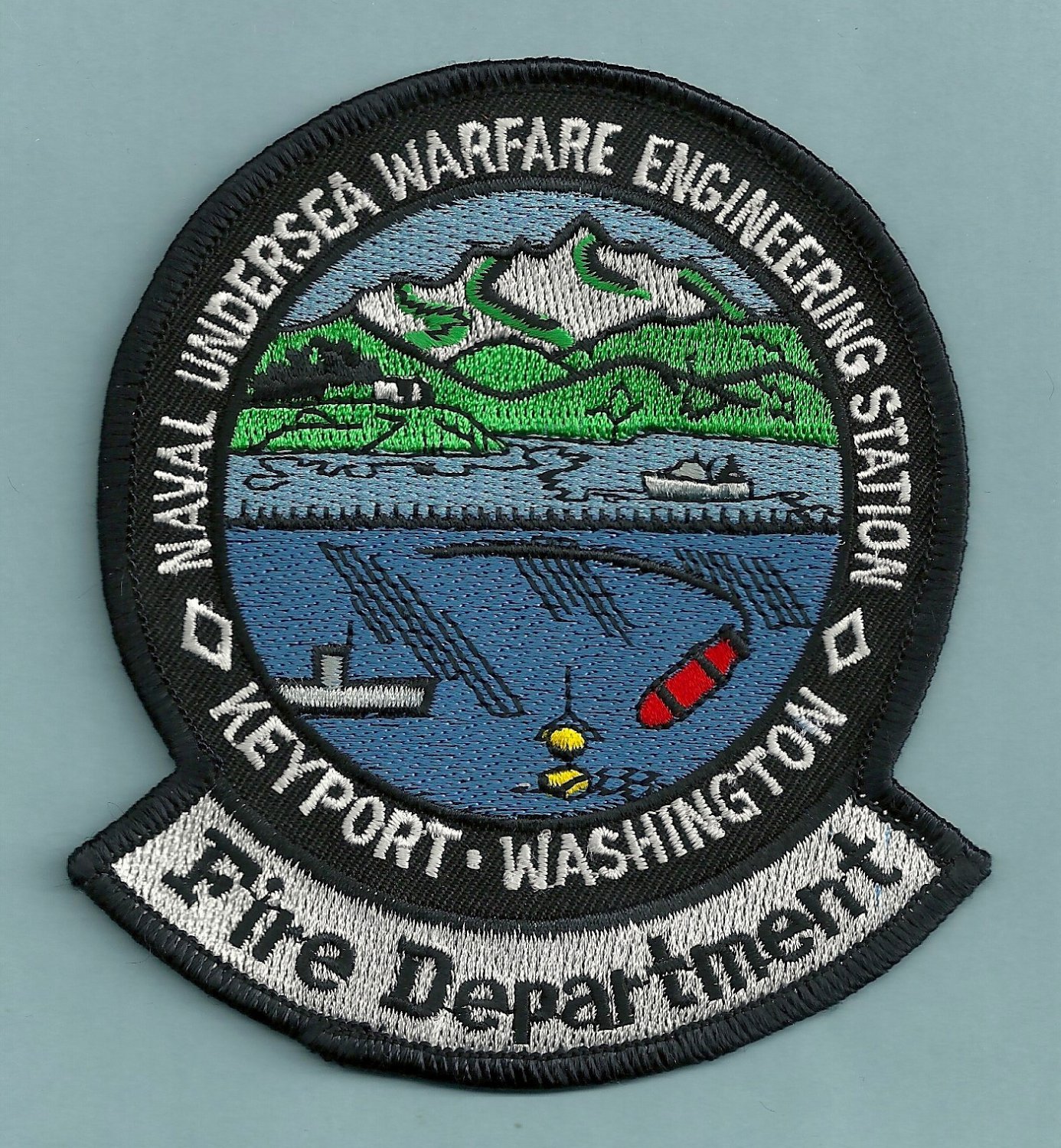 KEYPORT WASHINGTON NAVAL UNDERSEA WARFARE ENGINEERING STATION FIRE PATCH
