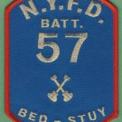 FDNY Brooklyn New York Battalion Chief 57 Fire Company Patch FDNY Brooklyn New York Battalion Chief 57 Fire Company Patch