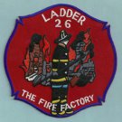FDNY Harlem New York Ladder Company 26 Fire Patch