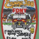 FDNY Queens New York Engine Company 308 Fire Patch