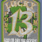 FDNY Bronx-Harlem New York EMS Battalion 13 Fire Patch