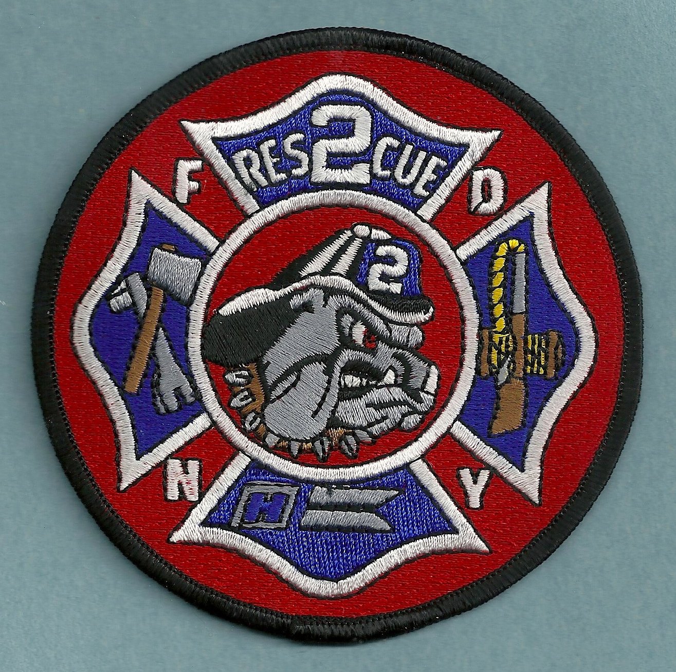 FDNY Brooklyn New York Rescue Company 2 Fire Patch