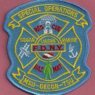 FDNY New York Fire Department Special Operations Command Patch