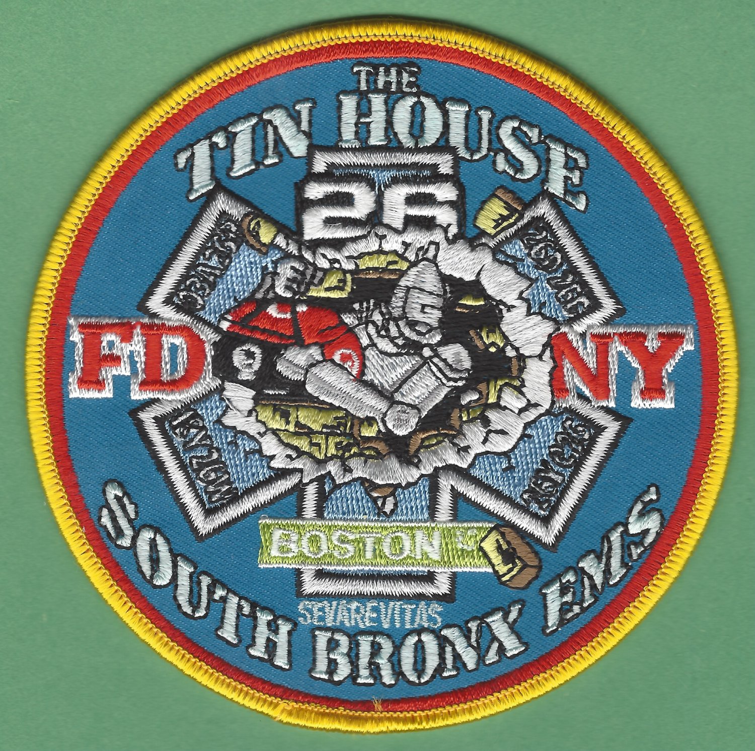 Fdny Bronx New York Ems Battalion 26 Fire Patch