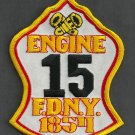 FDNY Manhattan New York Engine Company 15 Fire Patch FDNY Manhattan New York Engine Company 15 Fire Patch