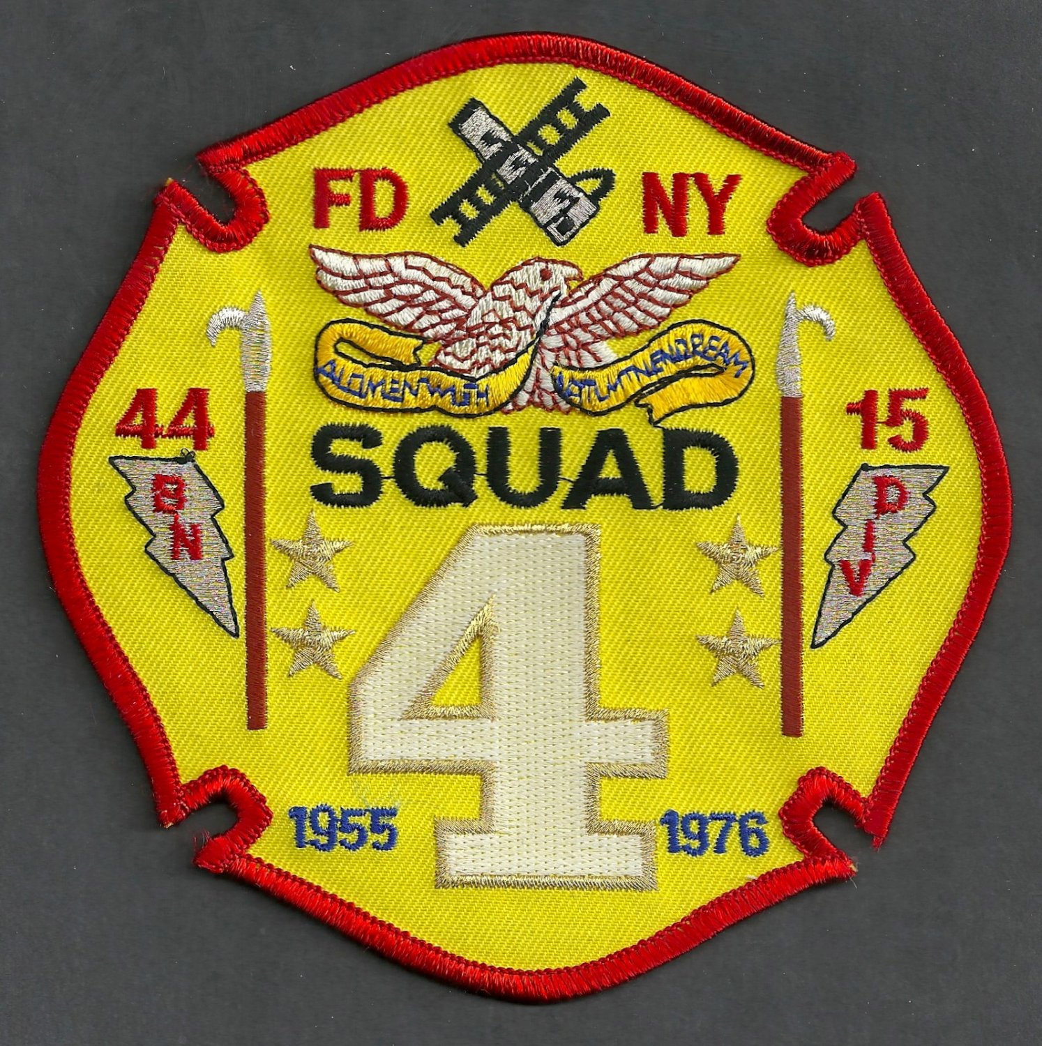 Fdny Brooklyn New York Squad Company 4 Fire Patch