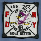 FDNY Queens New York Engine Company 263 Fire Patch FDNY Queens New York Engine Company 263 Fire Patch