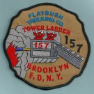 FDNY Brooklyn New York Ladder Company 157 Fire Patch