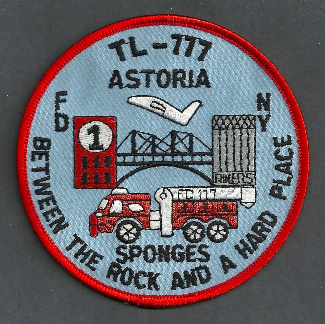 FDNY Queens New York Ladder Company 117 Fire Patch