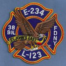 FDNY Brooklyn New York Engine 234 Ladder 123 Fire Company Patch