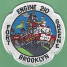 FDNY Brooklyn New York Engine Company 210 Fire Patch Pumper