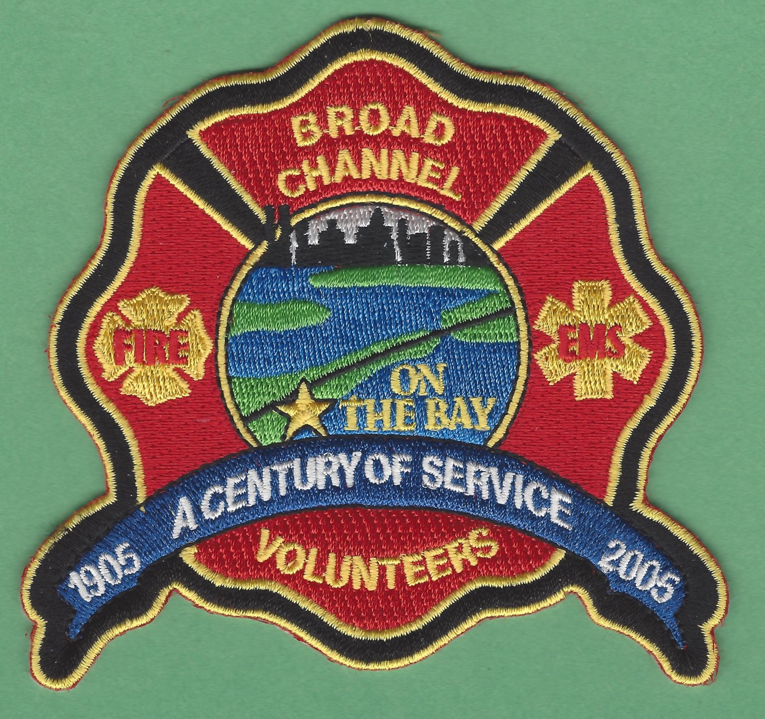 FDNY Broad Channel Volunteer Fire Company Patch