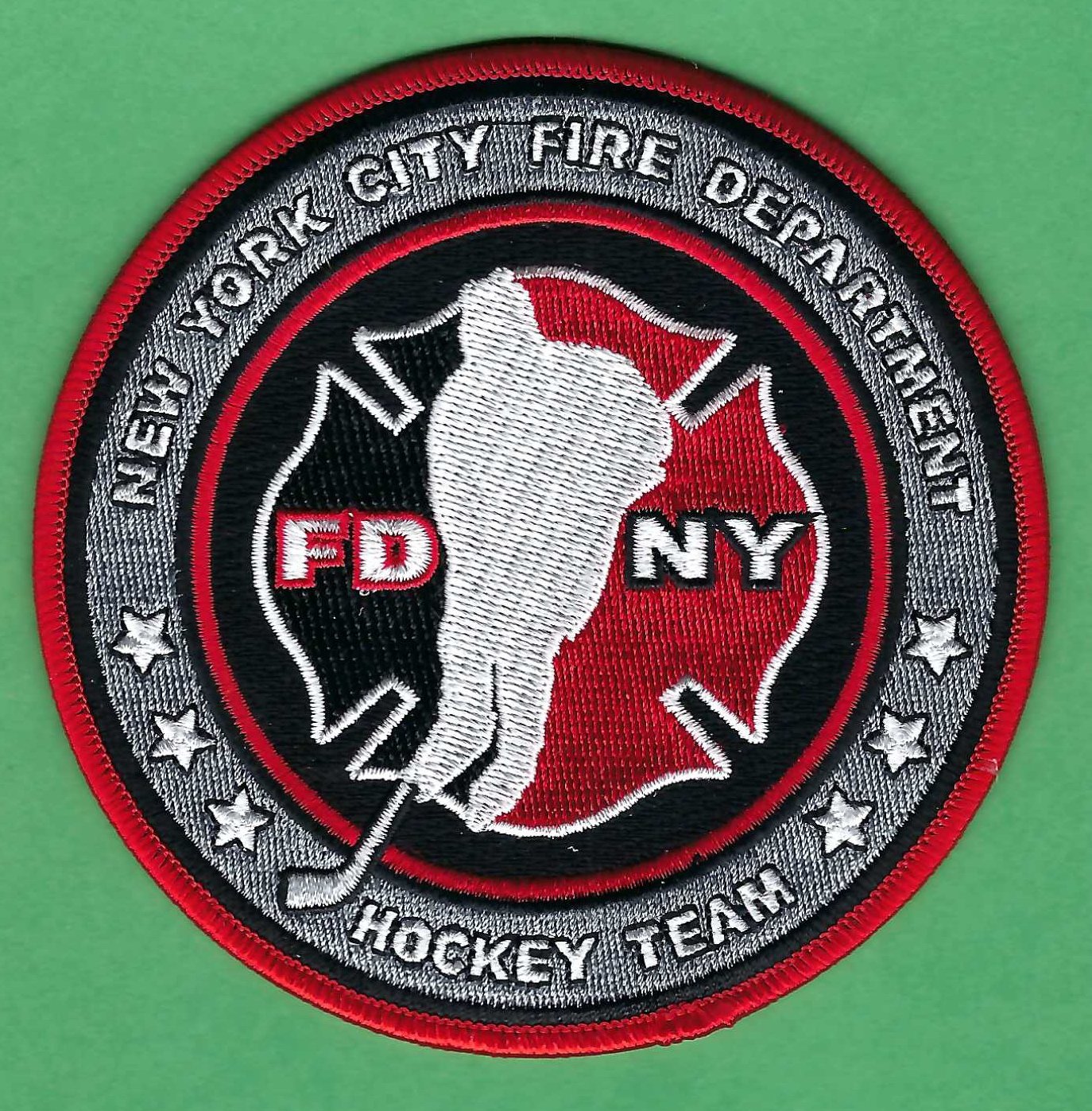 FDNY New York City Fire Department Hockey Team Patch