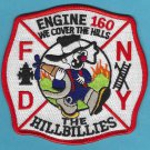 FDNY Staten Island New York Engine Company 160 Fire Patch