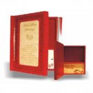 Wooden dictionary music box