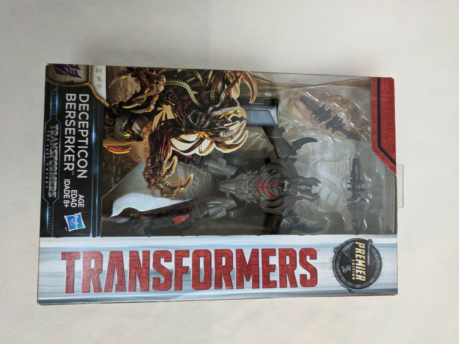 * Transformers The Last Knight Premier Edition Deluxe Class DECEPTICON BERSERKER