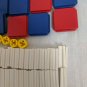 Tupperware Tupper Toys Build-O-Fun Pieces - Squares, Wheels, Connectors