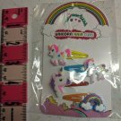 Unicorn Pony Rainbow Hair Clips Snaps Hairpin Girls Kids Hair Accessories 4-pk