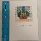 Hallmark Ambassador Teddy Bears in Window Seat Romance Card I fell in love