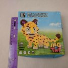 Leo & Tig LEOPARD Small Particle Building Blocks Toy 14+ 447 Pcs NEW-DAMAGED BOX