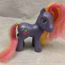My Little Pony G3 Hasbro Bumbleberry Purple/Pink/Yellow Strawberry *Flaws-Read*