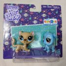 Littlest Pet Shop Sparkle Pets TRU Exclusive S-6 CHEETA & S-4 BULLDOGGER NIP