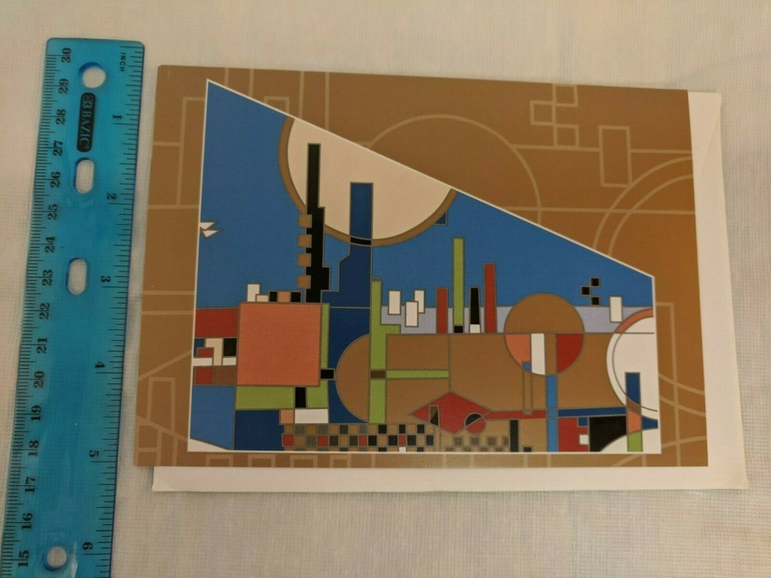 Pomegranate Frank Lloyd Wright Collectn Season's Greetings Card City by the Sea