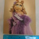 VTG 1981 Jim Henson Muppets Miss Piggy Thank You Merci Card Purple Dress