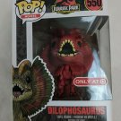 Funko Pop! Movies Jurassic Park 25th Anniv Dilophosaurus Red Target Exclusive