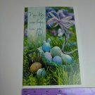 American Greetings Tender Thoughts Note Card Easter Eggs New Life New Hope