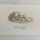 Brambly Hedge AGC Thank You Card w/ Matching Envelope Unused