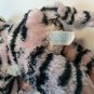 Blue Mountain B.J. Toy Co Pink/Black/White Tiger Cat Plush Stuffed Animal 10"L