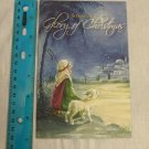 Guideposts Someone Cares Christmas Fold-out Card Shepherd Boy & Lamp