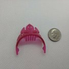 Disney Princess Frozen Fashion Doll Tiara Crown Transparent Pink