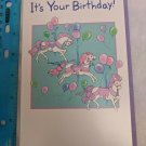 Tender Thoughts Sixty Acre Co Carousel Horses Ponies Birthday Card