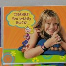 Lizzie McGuire Hilary Duff Disney Birthday Party Thank You Note Card 1-SINGLE