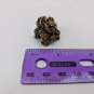 Mini 20mm Chinese Dragon Toad Mythological Animal Figurine Bronze Metal Color