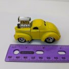Funline Muscle Machines 2001 Yellow/Silver Die-cast Car 3" Long *Played with*