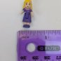 Blue-Box Tiny Dreams Dollhouse Replacement Doll Blonde Girl Purple Dress
