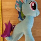 My Little Pony the Movie Rainbow Dash Seapony Sea Pony Hasbro Plush NWT 9"