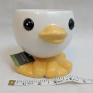 NorthCrest Duck Planter/Vase/Bowl, Garden or Home Decor, Ceramic Bird