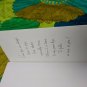 Rust Craft Vintage Good-bye, Good Luck Card Unused Blue Flowers